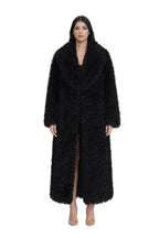 Astra — Manteau long fourrure mongolian