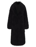 Astra — Manteau long fourrure mongolian