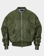 Pluton - Bomber Zipper Kaki - Lasourcedustyle