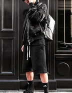 Pluton - Bomber Zipper Noir - Lasourcedustyle